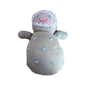 11” BLABLA KNITTED KNIT DOLL Baby STUFFED PLUSH TOY MADE IN PERU